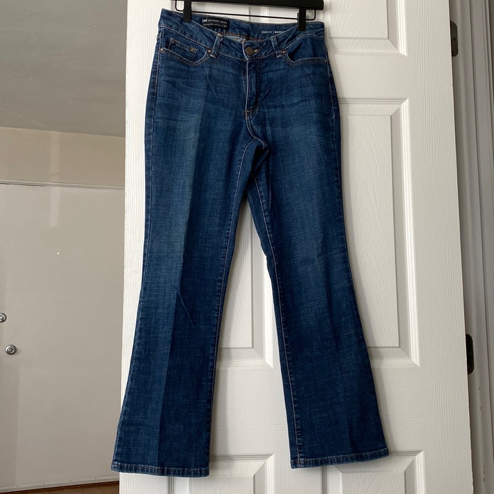 Lee 10 Short Blue Stretch Jeans